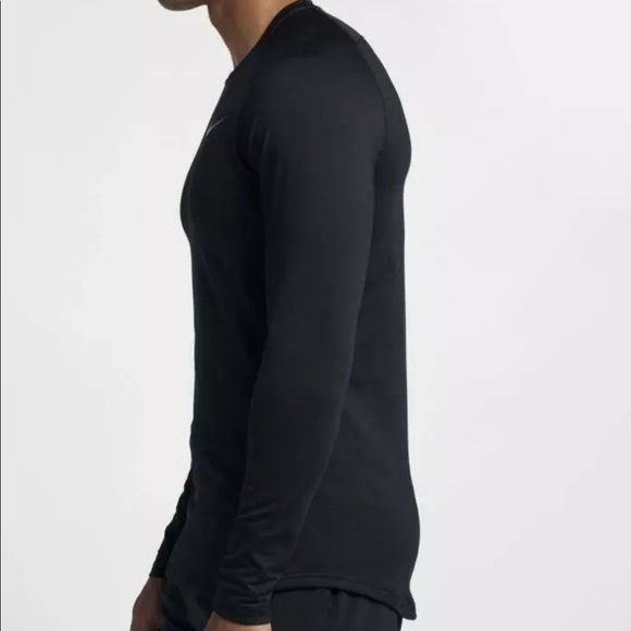 Nike Pro Therma Dri-Fit Long Sleeve Top - Picture 4 of 6
